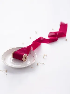 1.2Yd Chiffon Ribbon - Berry