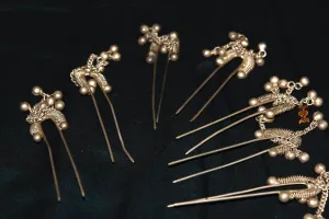 355 Silver Hairpins - Sold