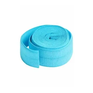 By Annie - Fold Over Elastic - Parrot Blue