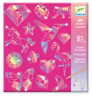 Diamond Scratch Cards by Djeco