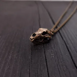 Grizzly Bear Skull Necklace