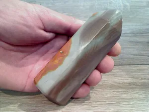 Imperial Jasper 4.75" x 1.6" x 1.25" Crystal Point