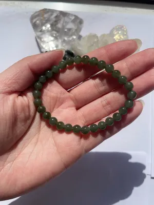 Jade Bracelet (Round Beads)