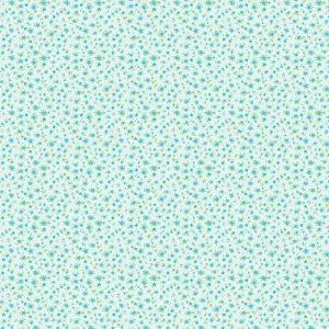 Market Day ~ Tiny Flowers ~ MK24570 Teal