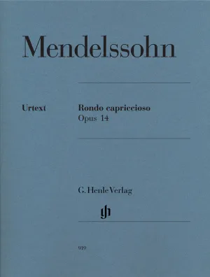 Mendelssohn - Rondo Capriccioso, Op. 14 - Piano Solo