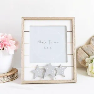 Slatted stars frame