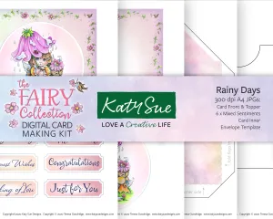 The Fairy Collection Rainy Days | Digital Card Making Kit