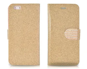 Twinkle Series iPhone 6 Flip Leather Case (4.7 inches) - Gold