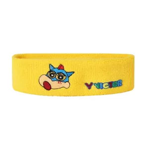 Victor SP-4504CS-E Crayon Shinchan Headband [Yellow]